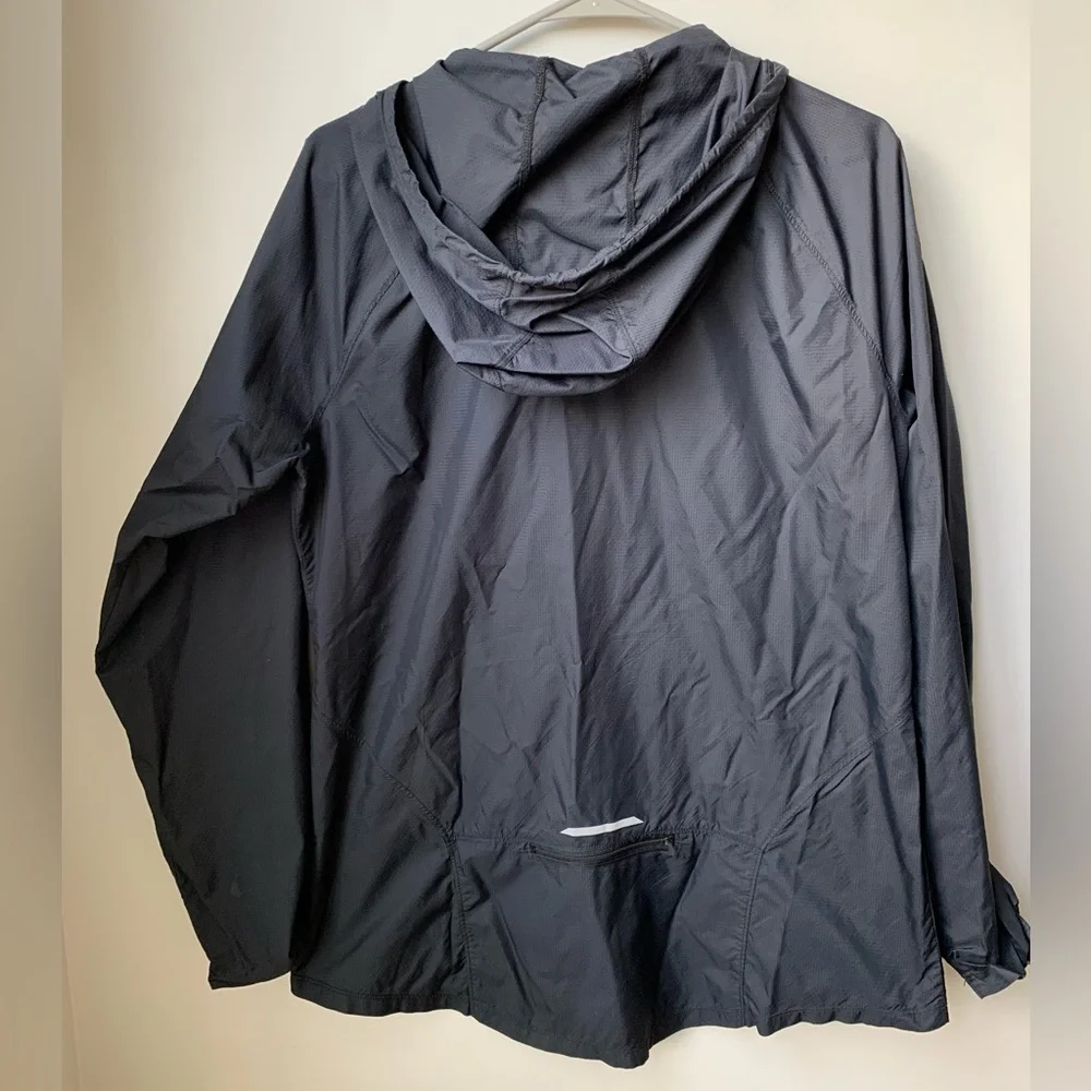 CHAMPION Women’s Black Long Sleeve Full Zipper Front Closure Nylon Jacket